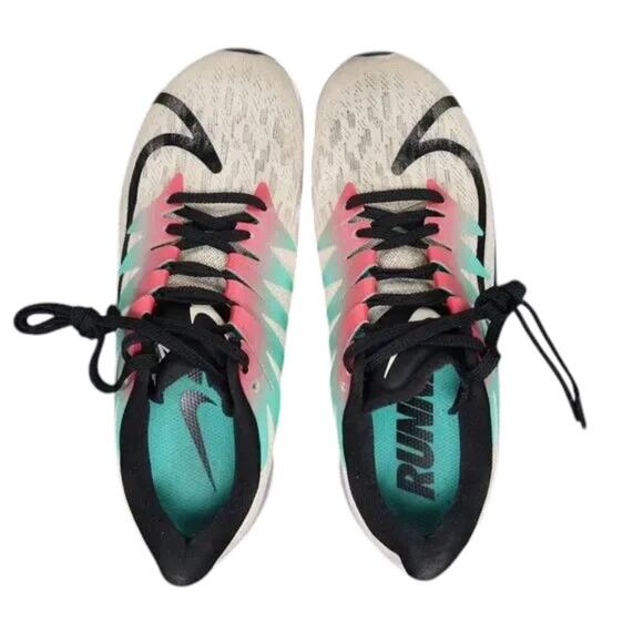 Nike Shoes Womens 6 Athletic Sneaker Zoom Rival Fly Running Training Pale Ivory - Picture 11 of 13